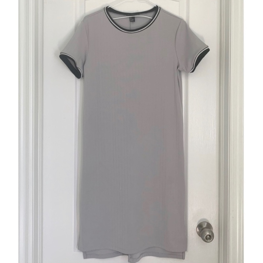 Grey T-shirt dress